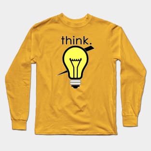 Think Deep. Long Sleeve T-Shirt